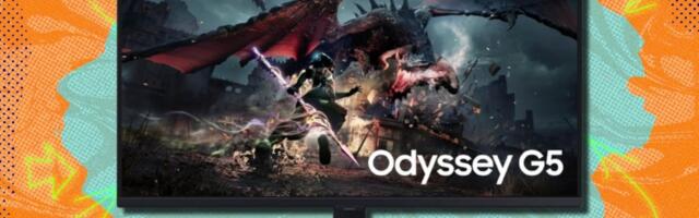 The Samsung Odyssey G5 gaming monitor is almost half price — now only $249.99