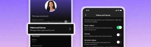 Spotify now lets you turn off all video