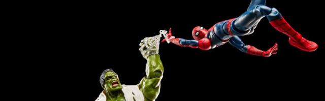 The First ‘Brand New Day’ Marvel Legends Tease a Spidey-Hulk Brawl