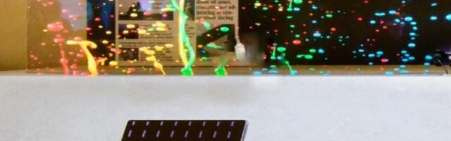 Samsung demoes transparent micro LED display