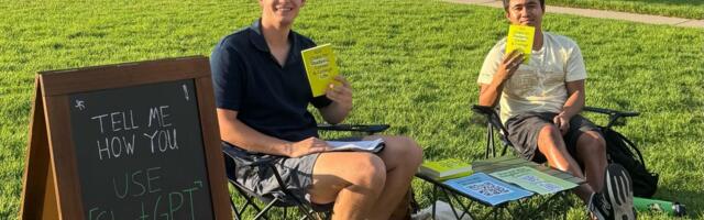 Student Parker Jones calls out college professors for being slow on AI