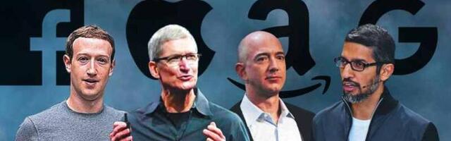 These 5 big tech companies now represent about 25% of the entire S&P 500’s market cap
