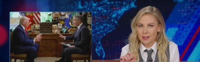 The Daily Show gleefully mocks Trumps viral ABC interview gaffe