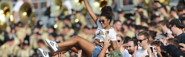 Photos show how colleges and universities across the US celebrate homecoming