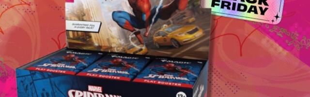 Get $65 off Magic: The Gathering Marvels Spider-Man boosters in the Amazon Black Friday sale
