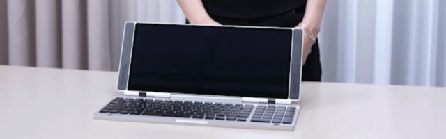 Startup revives the shape of the iconic 21:9 Toshiba laptop that was too ahead of its time — Vitalink has a 4K touchscreen and a backlit keyboard