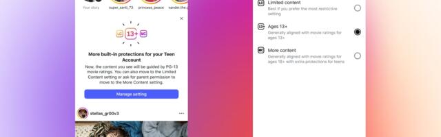 Instagram Teen Accounts are now rated PG-13