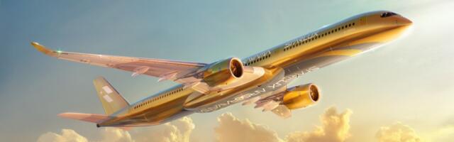 Is This Golden Plane a Marketing Masterclass or 24-Carat Gamble?