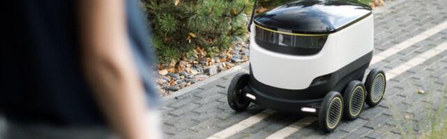 You might get offered promo codes if one of these delivery robots runs into you