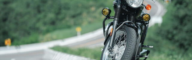 Why Do Some Motorcycle Front Tires Look Like They're On Backwards?