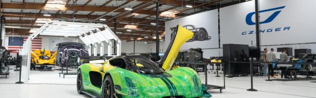 The Czinger 21C is a halo car for the future military-industrial complex