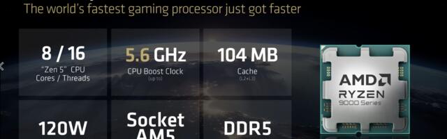 AMD’s Ryzen 7 9850X3D promises 7% uplift over Ryzen 7 9800X3D – AMD fights itself with ‘new fastest gaming processor’