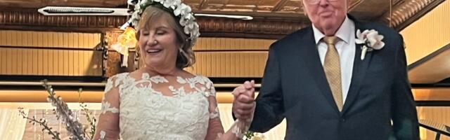 I got married for the first time at 76 after finding my true love. It's never too late.