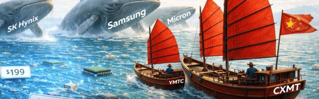 Влияние памяти из Китая на цены в 2026–2027 годах: смотрим на примере CXMT и YMTC