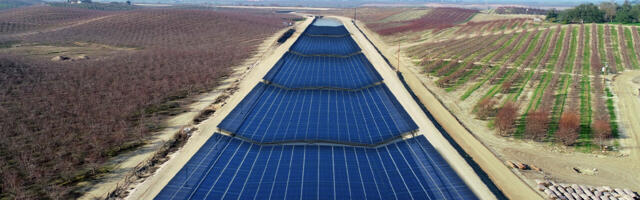 California launched the first solar canal panel — here’s why that’s a big win