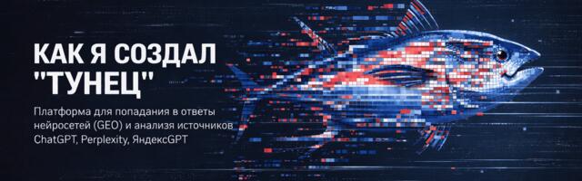 Как я создал «Тунец» — платформу для попадания в ответы нейросетей с помощью нейростей…
