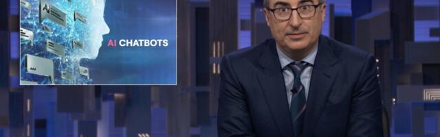 John Oliver takes a disturbing deep dive into AI chatbots
