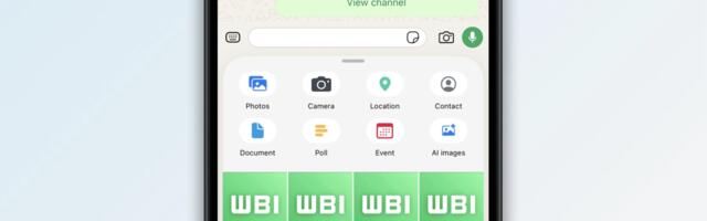 WhatsApp Begins Rolling Out Redesigned Media Share Sheet on iOS