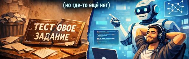 Тестовые задания — всё? ИИ отменил многолетние мучения кандидатов (но где-то еще нет)
