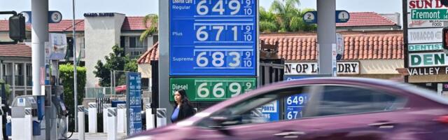 Gas is rapidly approaching $6 in California