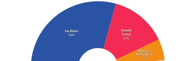 Biden Leads Trump 59%-27% in Survey of The Information Readers