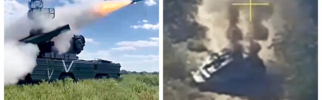 Video shows the apparent destruction of a $10M Russian air defense system with a cheap drone worth a few hundred dollars