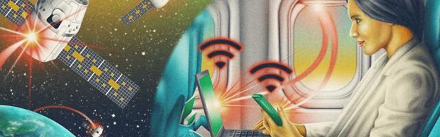 Airplane Wi-Fi Is Now … Good?