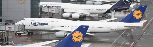 A flight from the US to Europe had to turn back after a passenger's midair fork attack