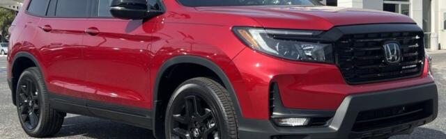The 2024 Honda Passport AWD Black Edition SUV