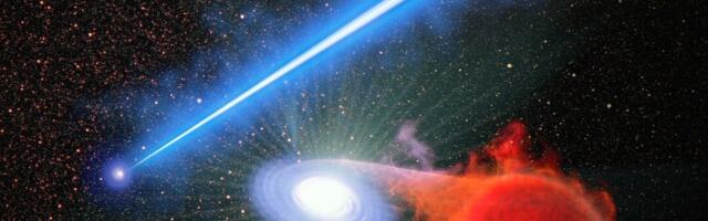 Jets From Black Holes Cause Stars to Explode, Hubble Reveals