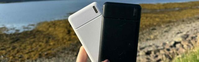 I never go camping without this $24 portable charger