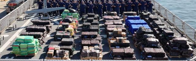 This wild-looking drone hunting drug runners at night helped the US Coast Guard seize a record-breaking cocaine haul