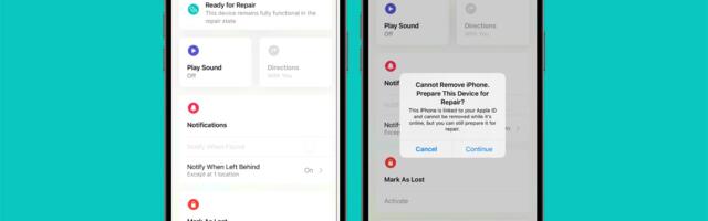 iOS 17.5 Includes 'Repair State' Option That Doesn't Require Turning Off Find My for Service