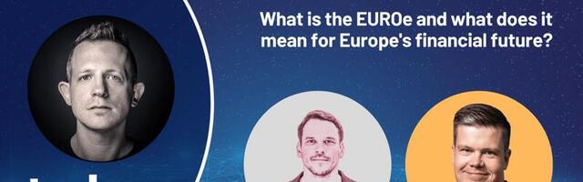 The EUROe with Membrane Finance CEO and co-founder Juha Viitala and Maki.vc's Partner Paavo Räisänen