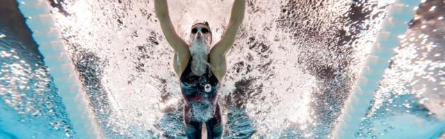 No world records have been set at the Olympic pool. Is it too shallow?