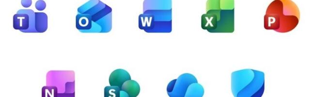 These might be Microsoft’s new Office icons