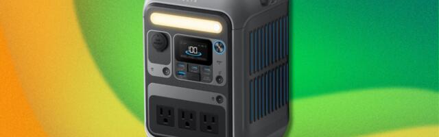 Stay powered up in any situation with the Anker Solix C300 portable power station for under $220