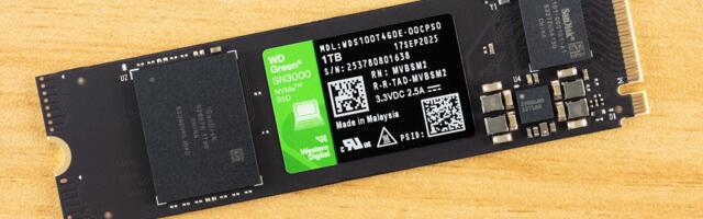 WD Green SN3000 1TB SSD Review: A diamond in the rough