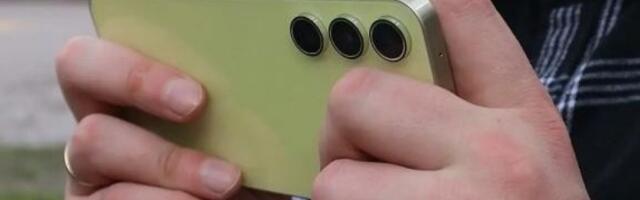 Samsung Galaxy A55 leaks in hands-on images, confirms flat sides