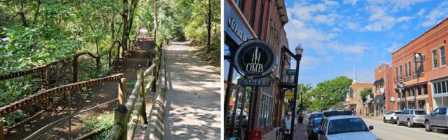 I visited Bentonville, Arkansas, where Walmart's new headquarters is expanding. The city was a tourist's dream.