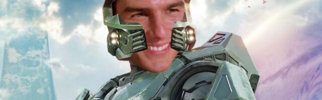 No, Tom Cruise wasn't nearly Halo's Master Chief, and Julia Roberts wasn't nearly in the series either - but there was this conversation at a party