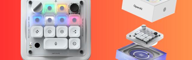 OpenAI's first hardware device is an RGB macropod — 'Codex Micro' features 13 low-profile keys and a joystick for controlling AI coding agents