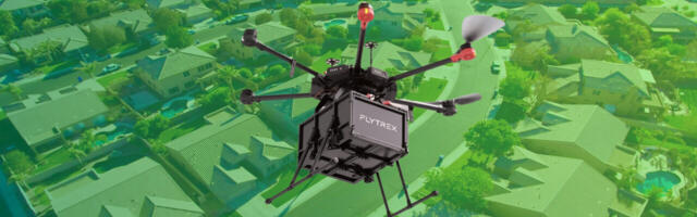 A pie from the sky: The future of drone deliveries is suburban