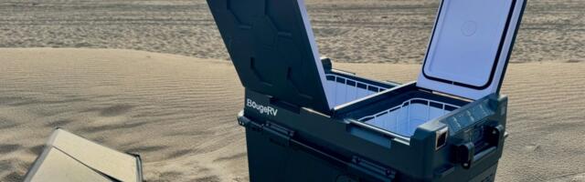 BougeRV’s portable solar fridge is quietly annoying