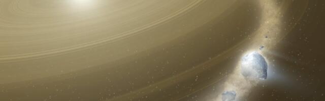 In another star system, a Pluto-like world survived until the bitter end