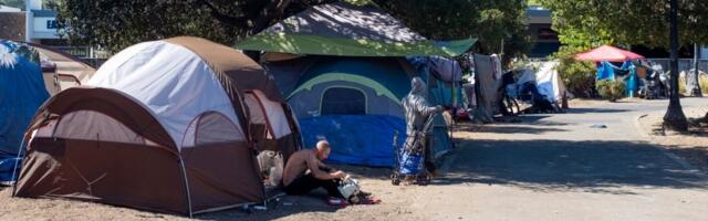 Judge: Marin County business can’t blast music at homeless camp