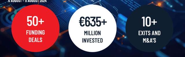 Last week in European tech: Over €635M for the European tech and July report