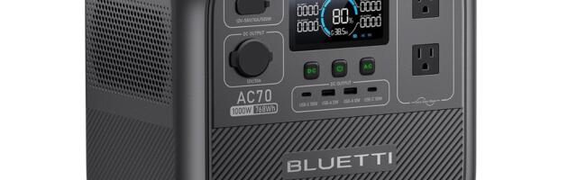 Missed the Spring Sale? Amazon Still Has the Bluetti AC70 Power Station at Nearly 50% Off