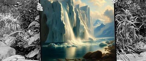 AI Art with Mary Tiegreen, featured during London Climate Action week