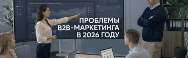Топ 6 проблем B2B маркетологов в 2026 году